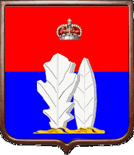 Герб города Всеволожска с изображённой на нём по ошибке княжеской короной.